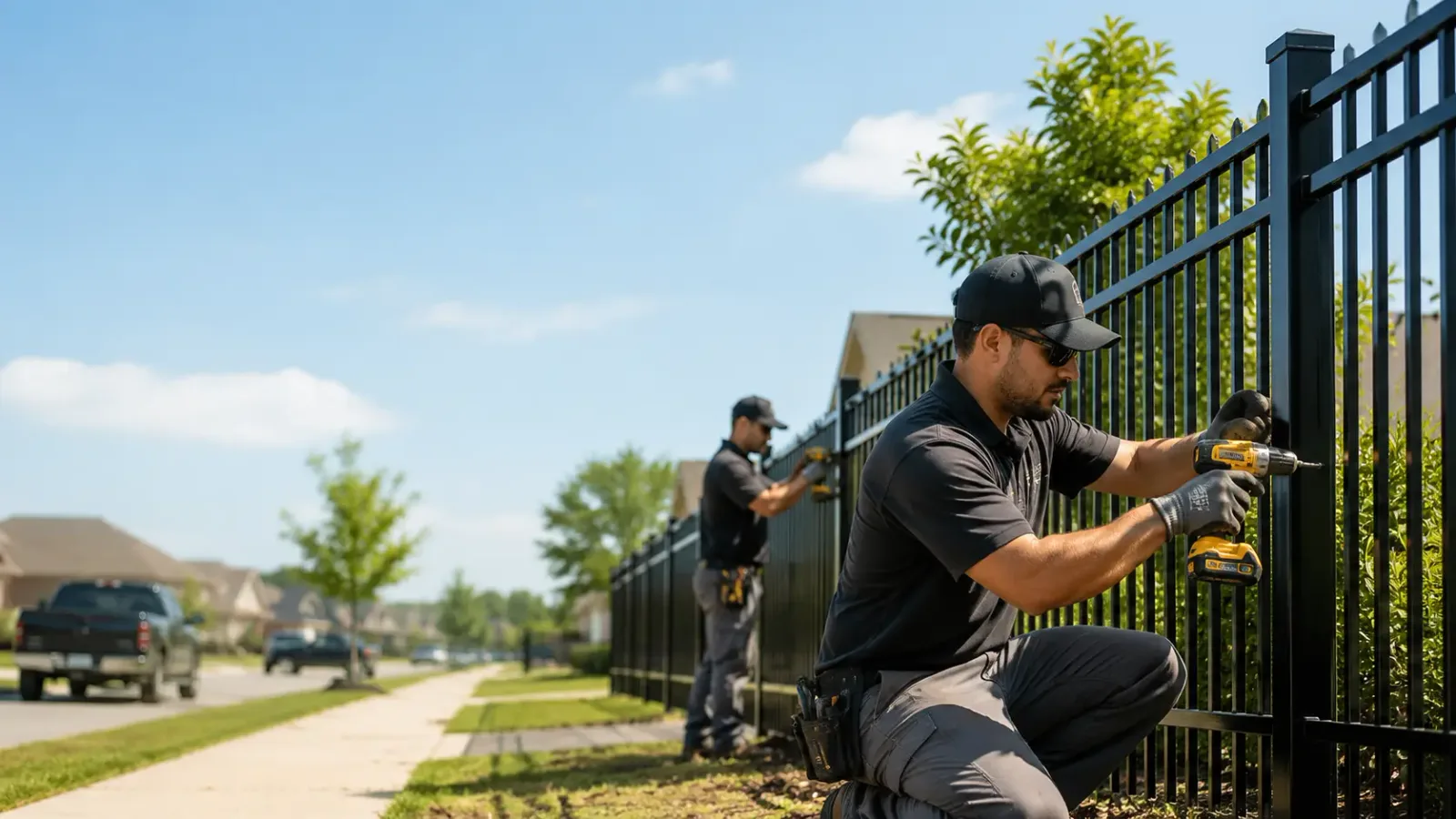 Metal Fence Installation in Gardners, PA